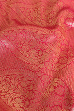Wine Kani Kanjivaram Silk Saree