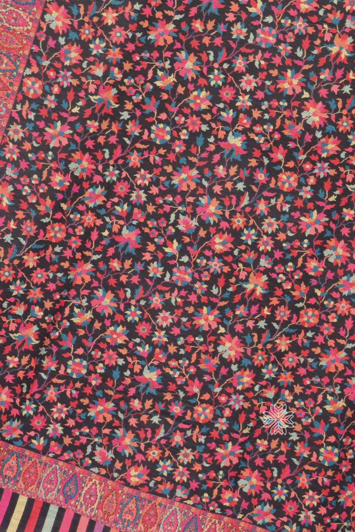 Cashmere Kani Wool Saree