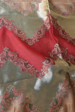 Green Kani Silk Suit with Zari Dupatta