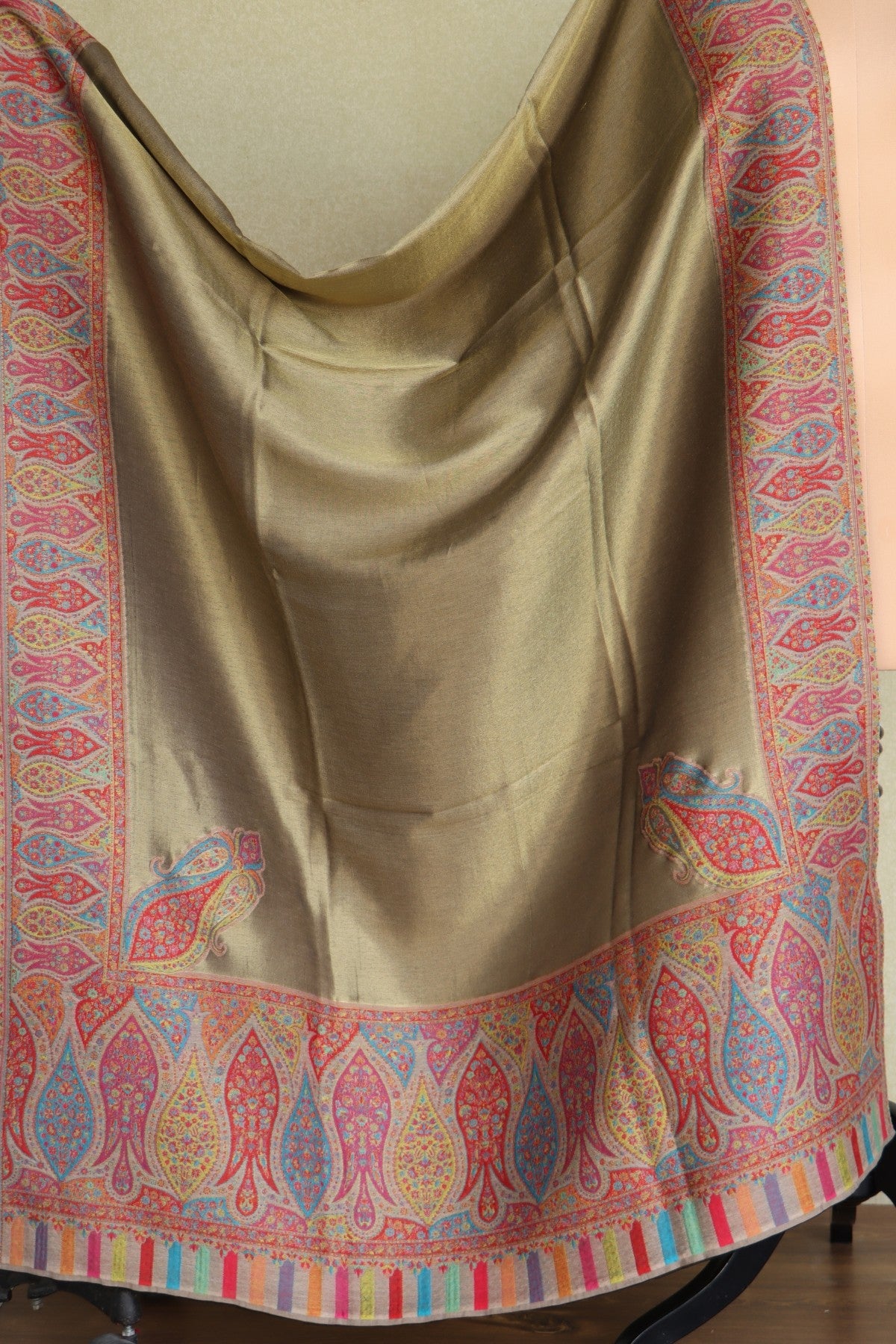 Moonlight Metallic Shiny Shawl