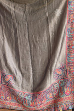 Antique Zari Kani Fine Wool Shawl
