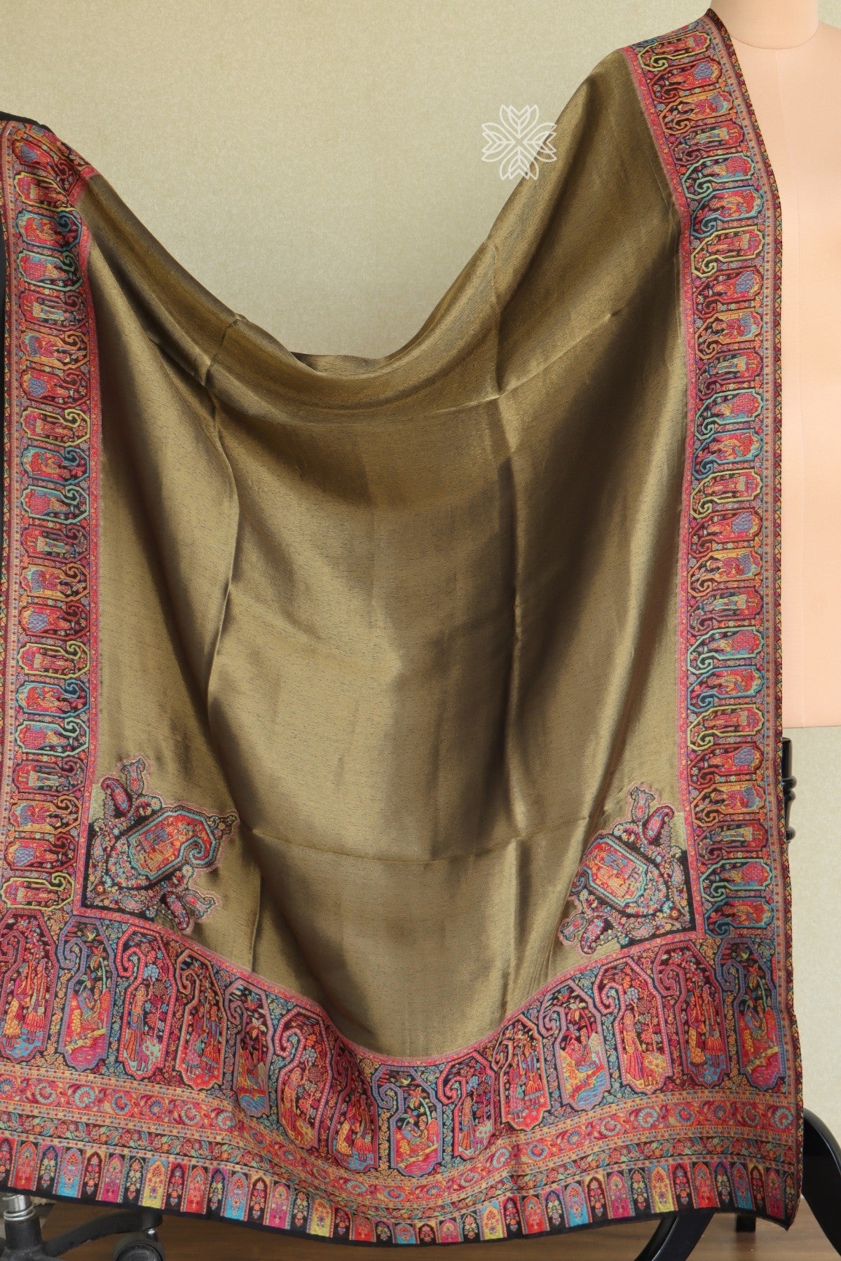 Kashmiri Cashmere Moonlight Winter Wrap for Wedding