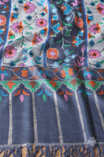 Grey All over Kani Pashmina Shawl