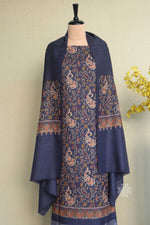 Kashmiri Embroidered Salwar Suit for winter