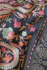 Kashmiri Embroidered Woollen Wrap