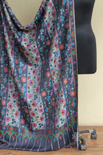 Grey All over Kani Pashmina Shawl