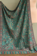 Green Kashmiri Kani Shawl