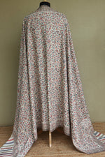 Off White Kani Men Fine Wool Shawl