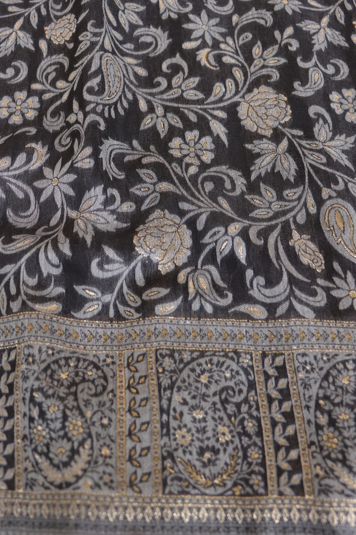 Kashmiri Kani Handwoven Sari