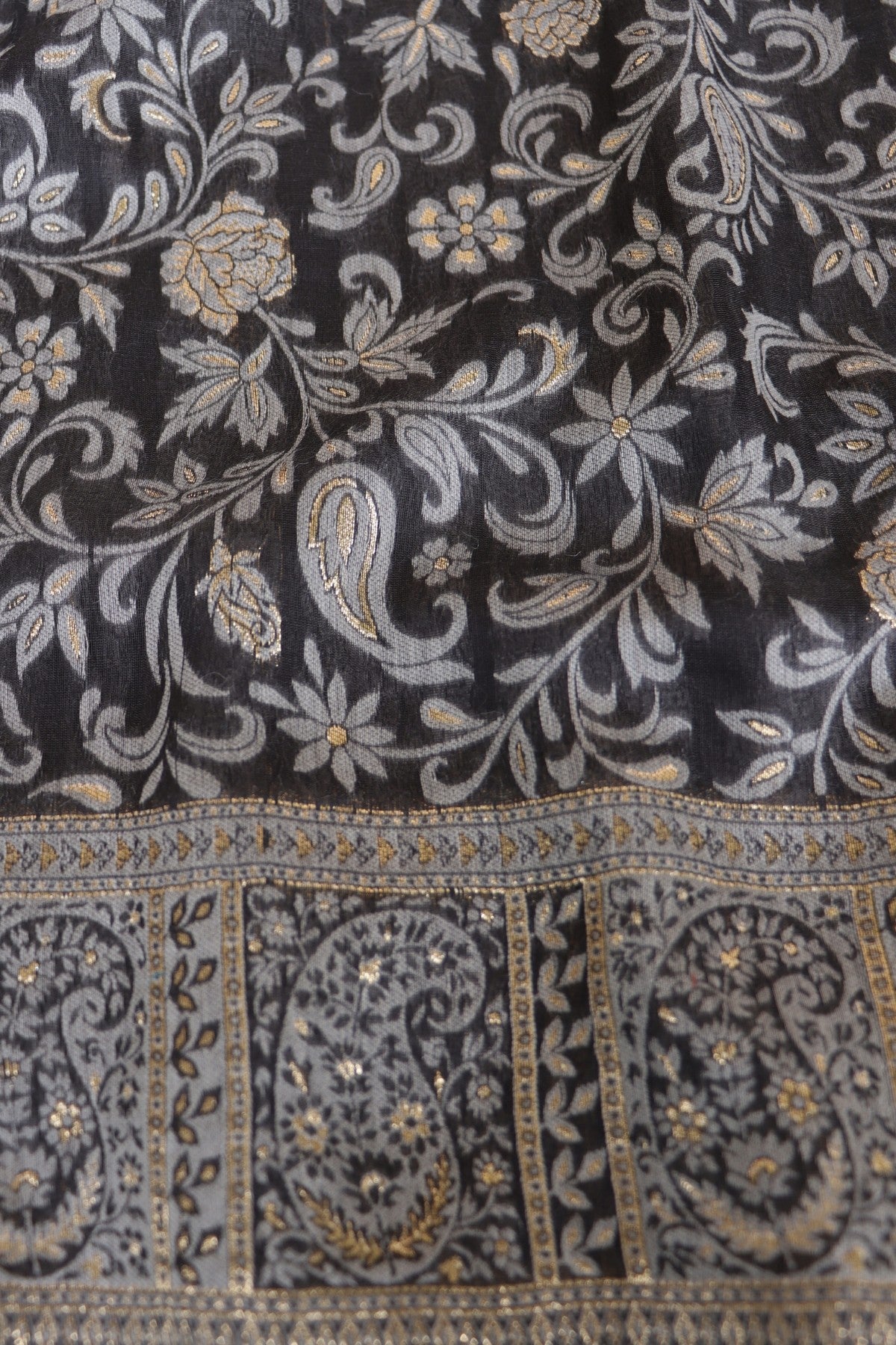 Black Handloom Saree