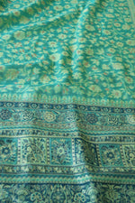 Green Kani Chanderi Silk Saree