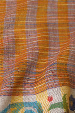 Mustard Yellow Kani Pashmina Shawl