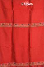 Red Kani Silk Suit