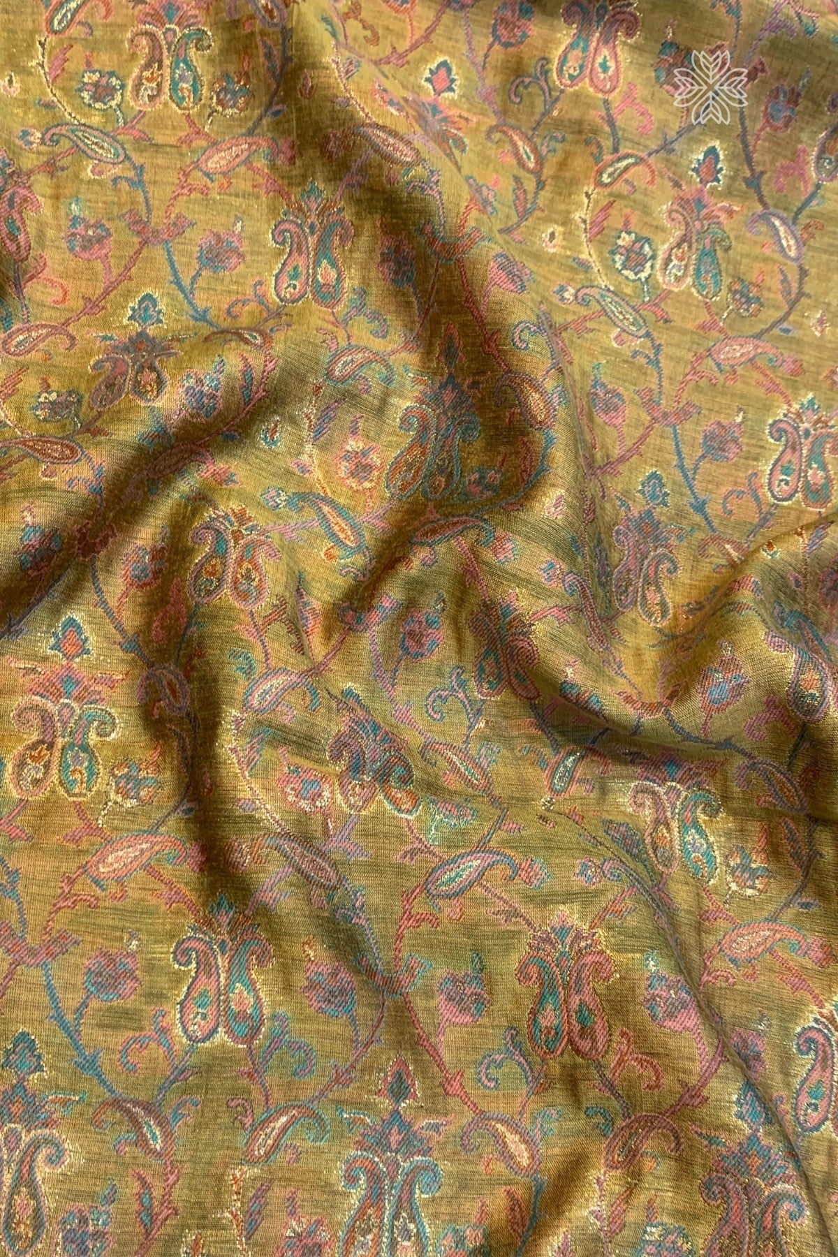 Kashmiri Kani Silk Fabric