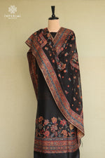 Black Kani Silk Suit