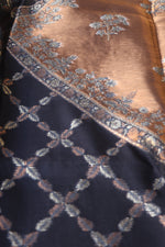 Black Kani Silk Suit