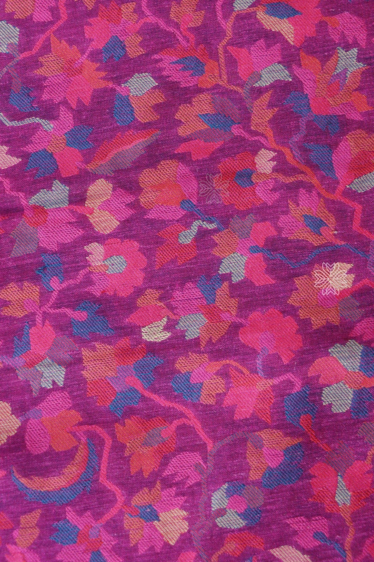 Wine Kani Chanderi Silk Suit