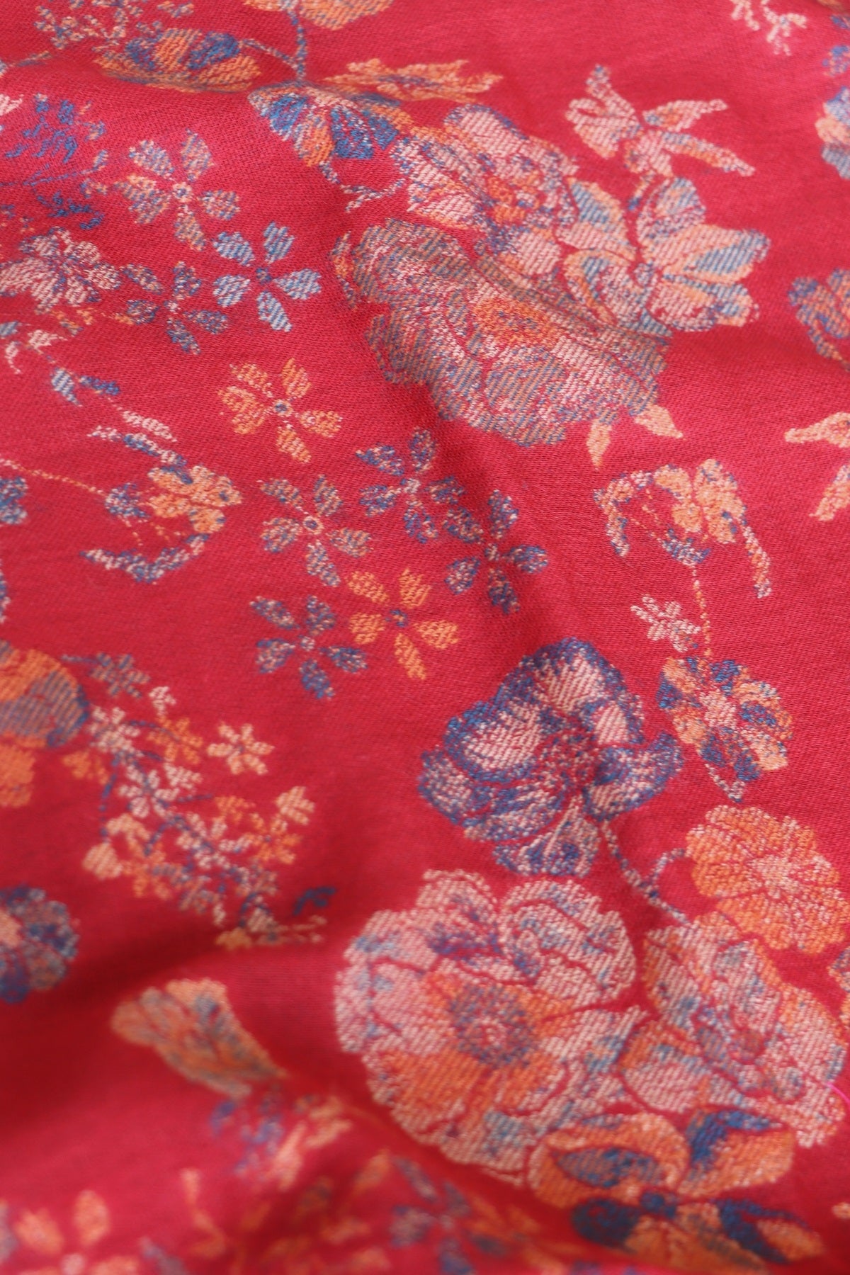 Kashmiri Shawl with floral motifs