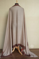 Kashmiri Sozni Fine Wool Mens Shawl