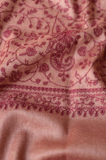 Natural Woolen All Over Sozni Stole
