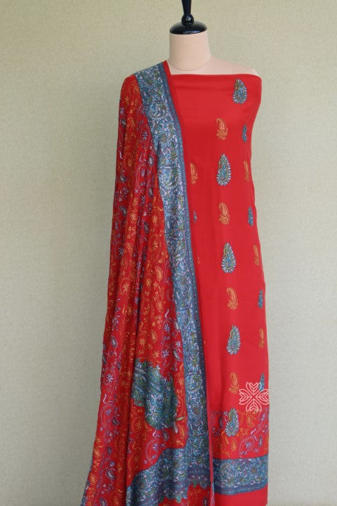 Kashmiri Sozni Suit