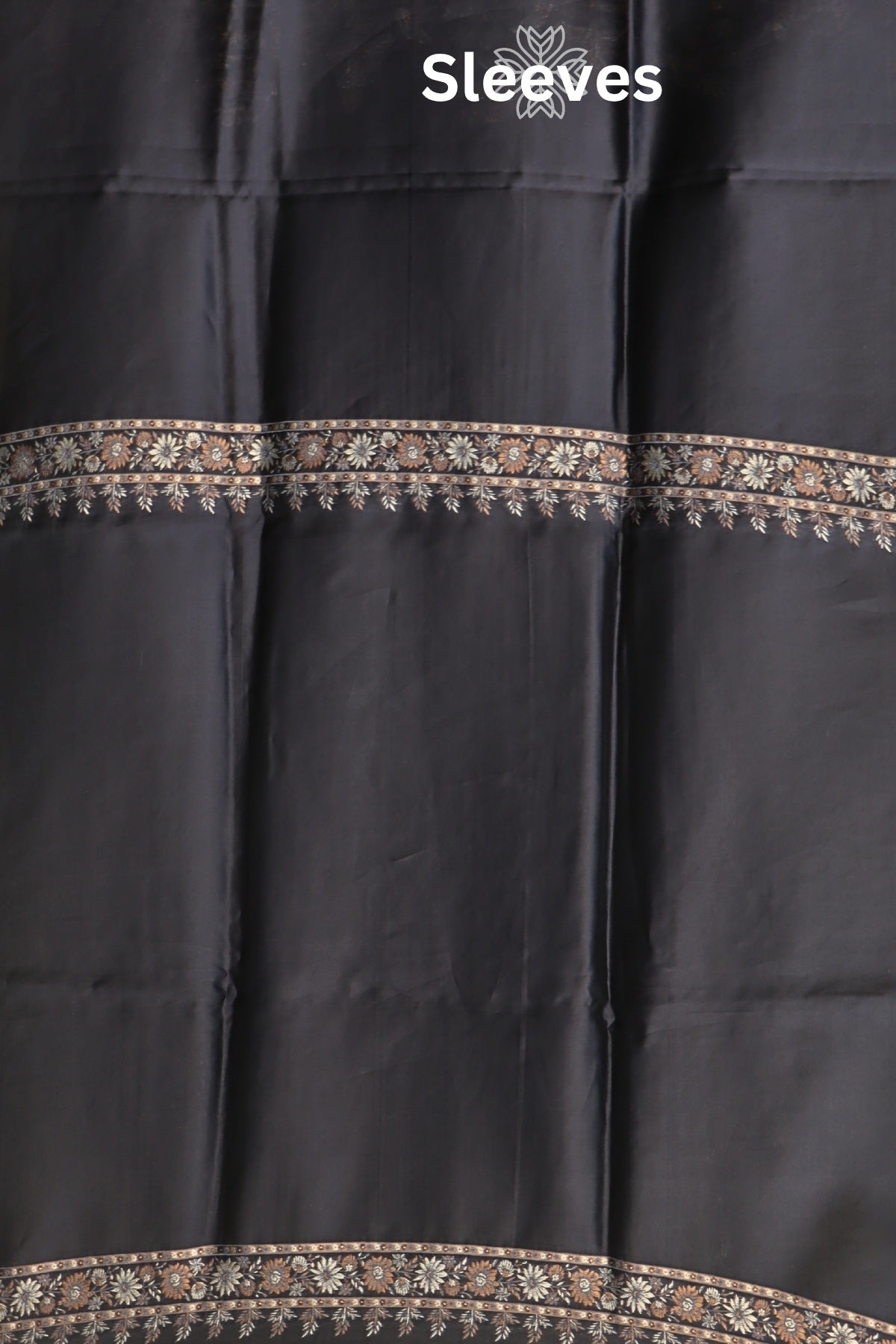 Black Kani Silk Suit