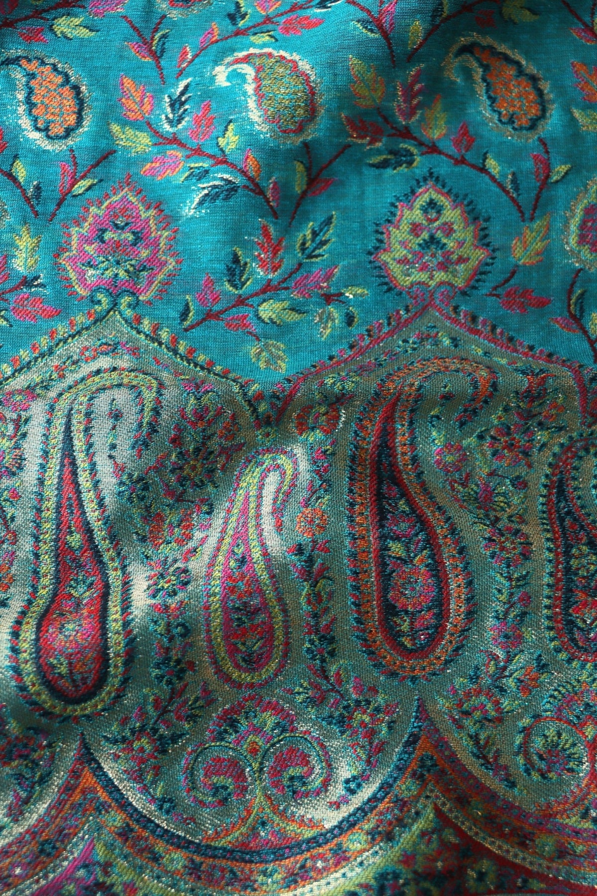 Rama Green Kani Silk Suit