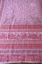 Mauve Pink Kani Chanderi Silk Saree