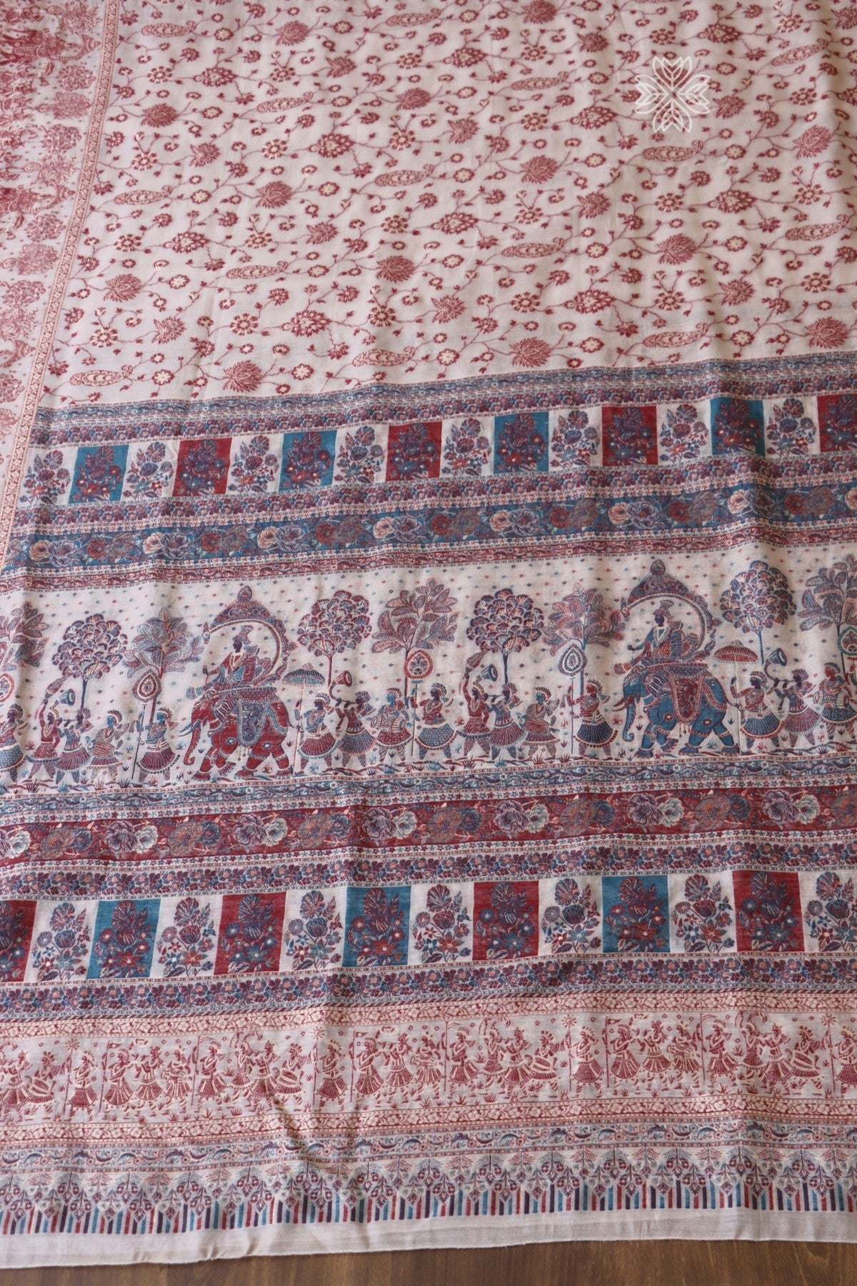 Kashmiri kani saree