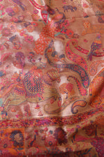 Maroon Kani Silk Suit with Tissue Silk Dupatta