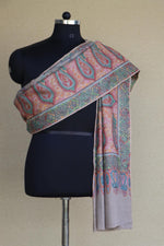 Natural Coloured Sozni Pashmina Shawl