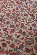 Beige Kani Men Fine Wool Shawl