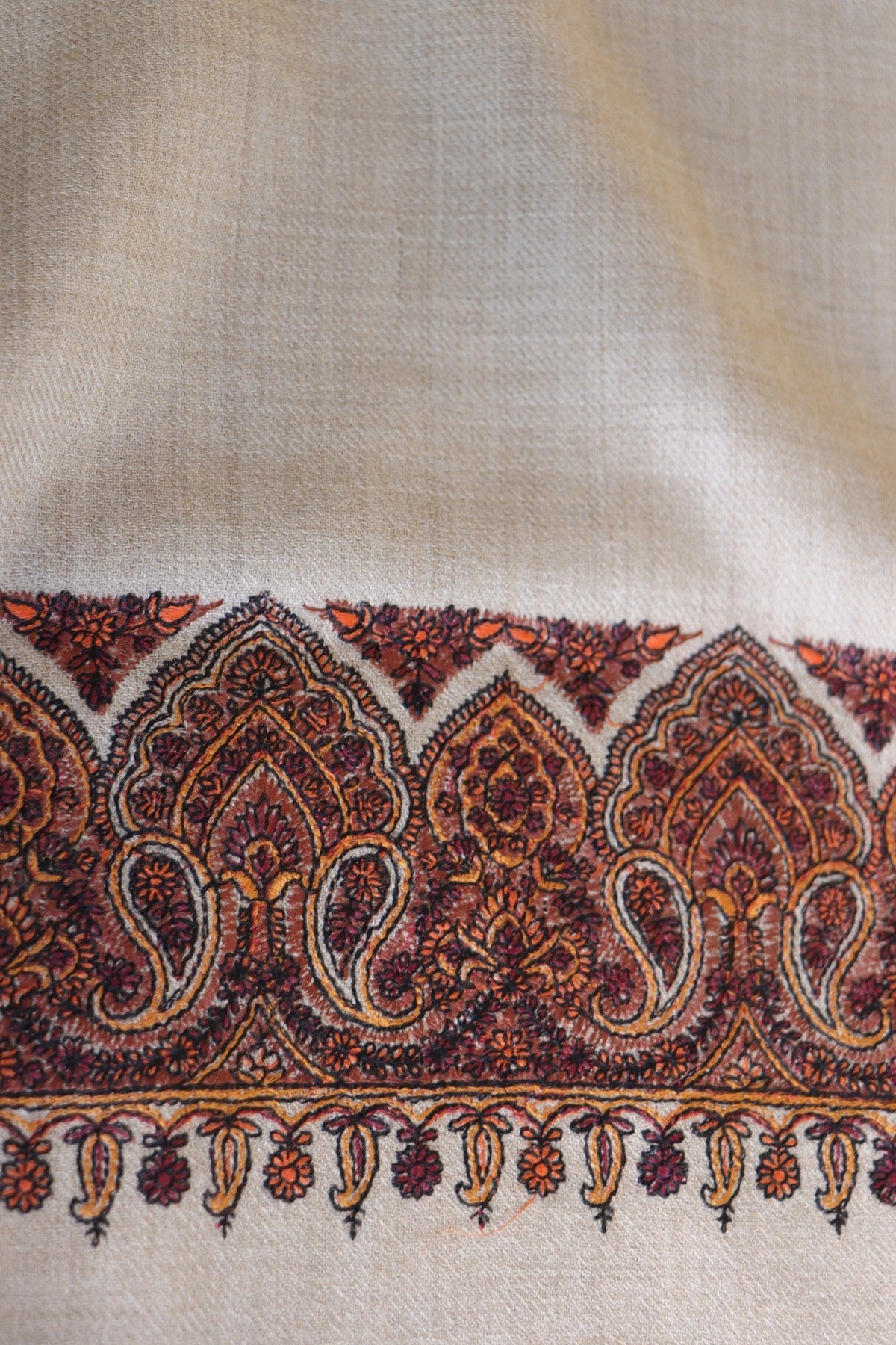 Mens Kashmiri Sozni Shawl