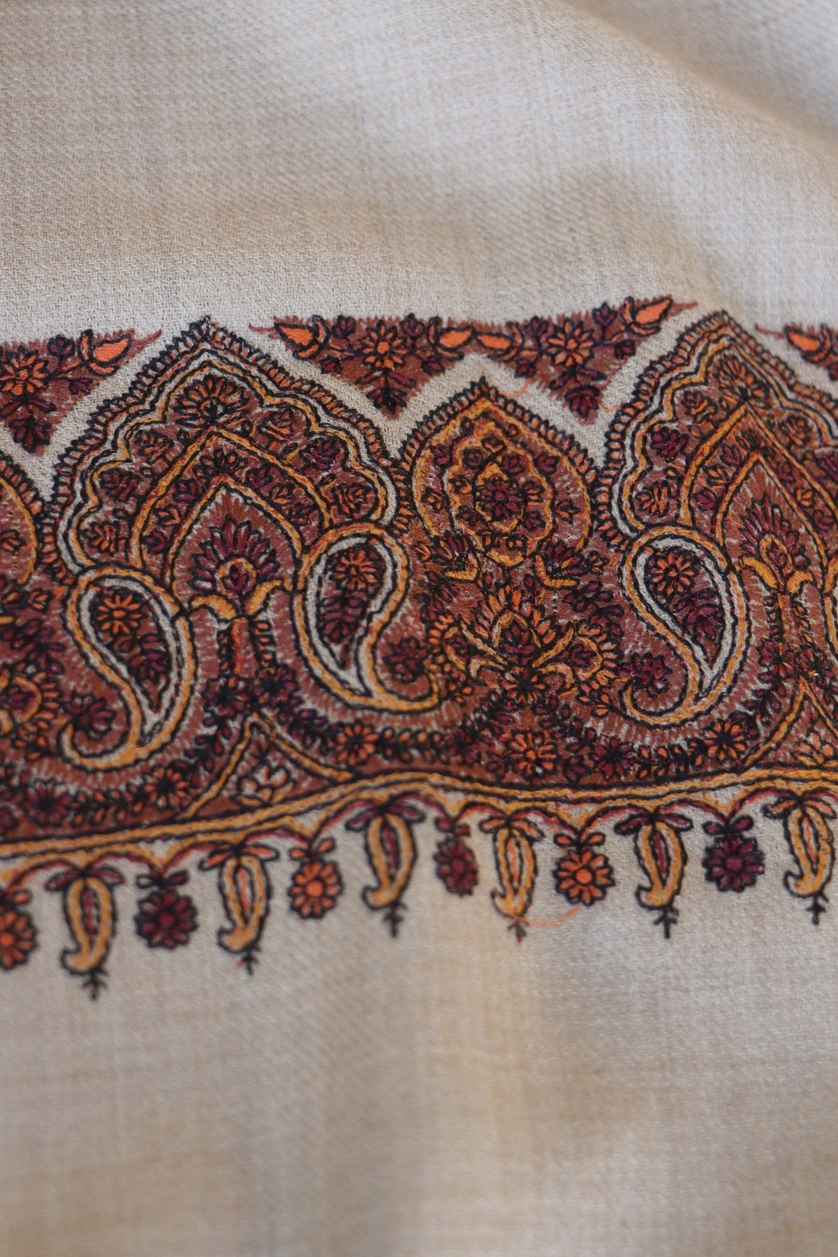 Mens Kashmiri Sozni Shawl