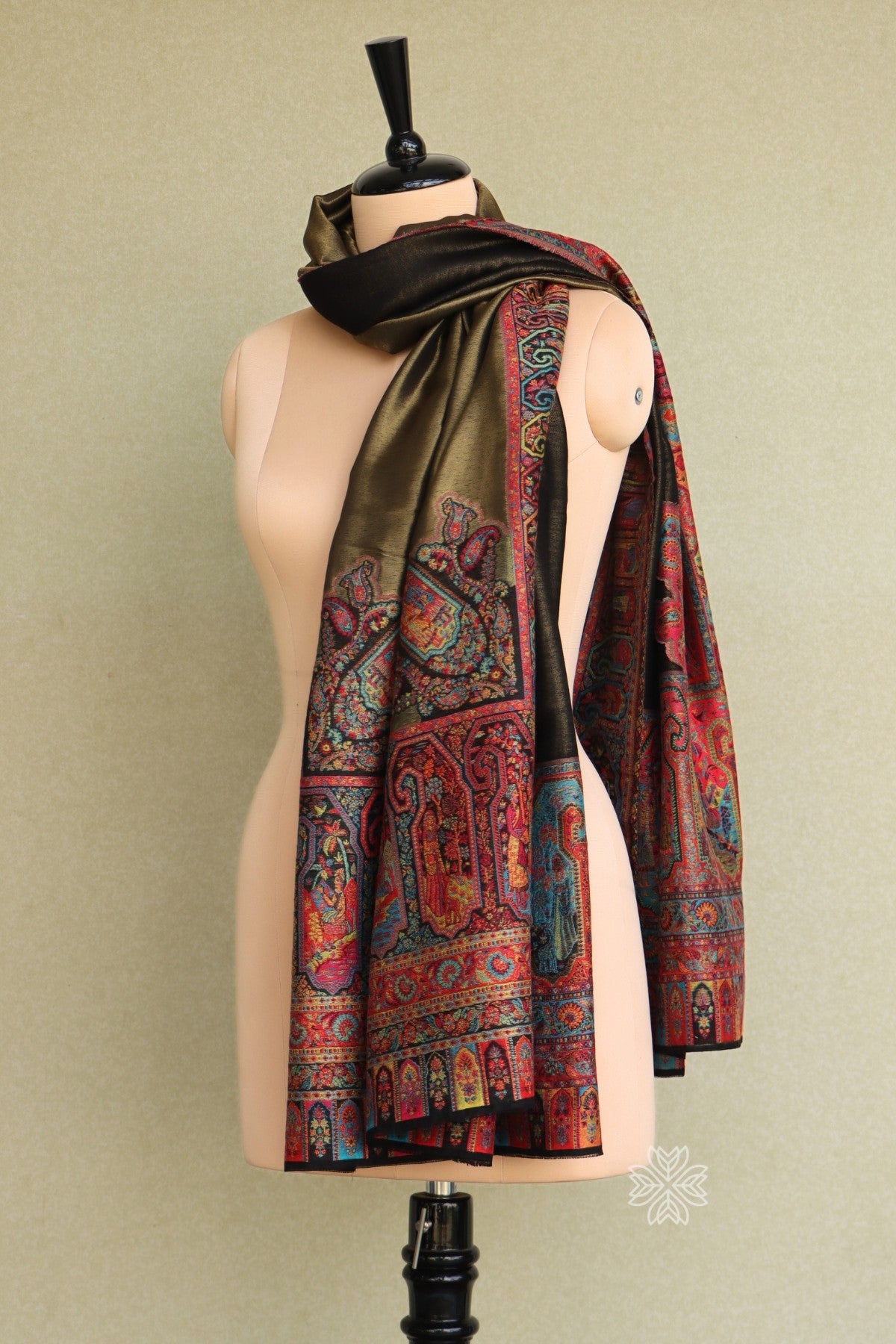 Moonlight Zari Shawl