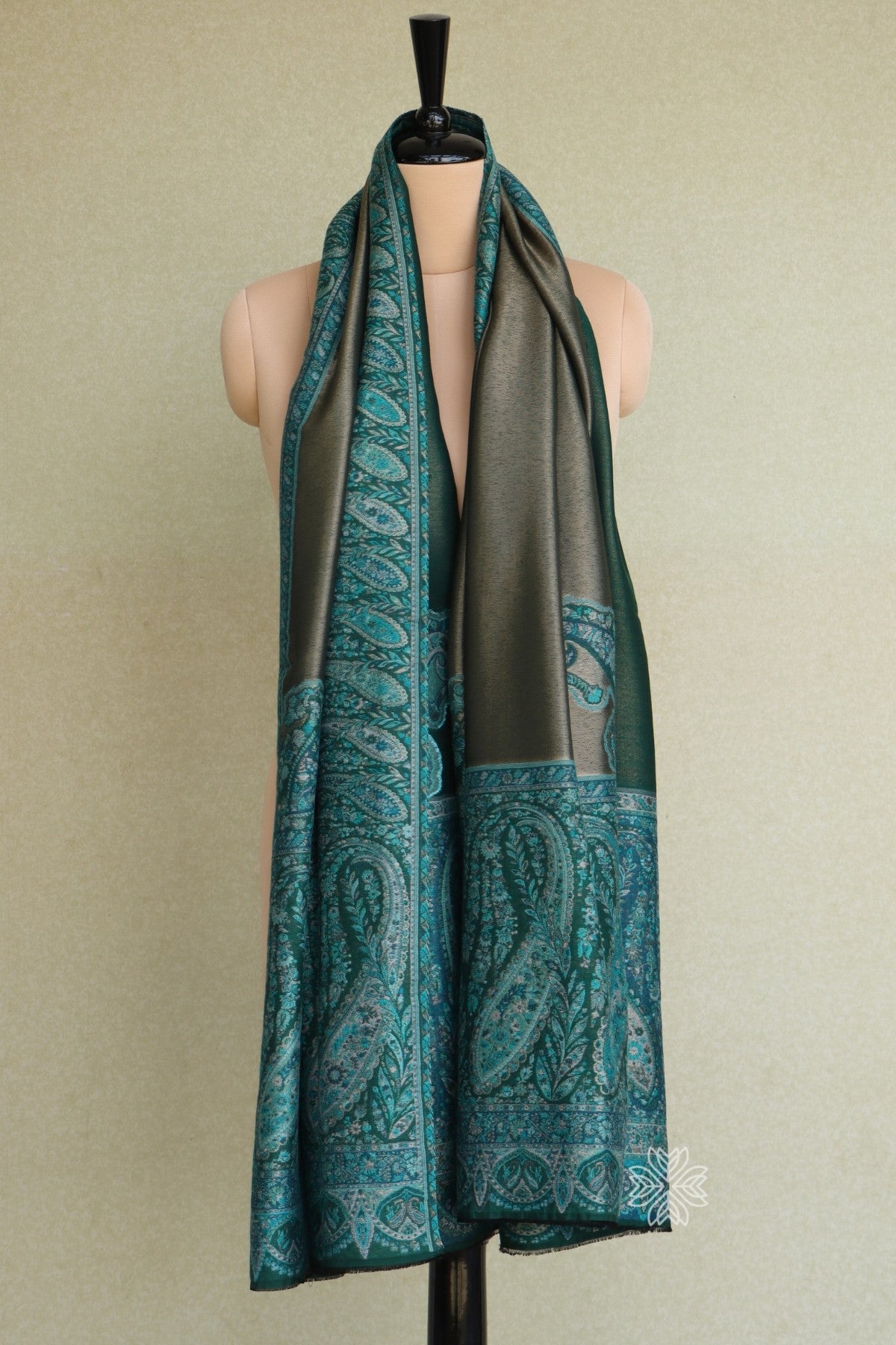 Moonlight Shimmery Zari Shawl