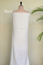Off White Fine Wool Zari Embroidered Unstitched Suit