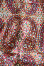 Off White Paper-machie’ Pashmina Shawl