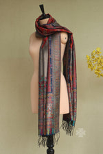 Pashmina Kani Tissue Silk Dupatta