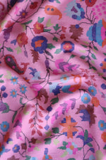 Pink All over Kani Pashmina Shawl
