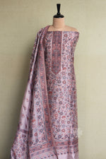 Pink Kani Organza Silk Suit