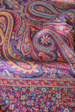 Purple Kani Jamawar Silk Dupatta