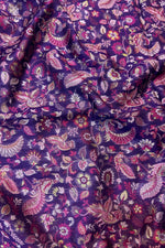 Purple Kani Silk Saree - Traditional Kani Saree, Vintage Saree, Kani SilkĀ SareeĀ Blouse, Kani Silk saree
