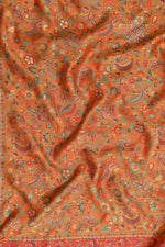 Mustard Yellow Kani Silk Saree Imperial Weaves