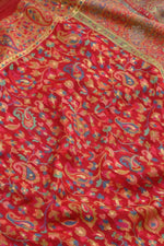 Red Kani Silk SareeImperial Weaves