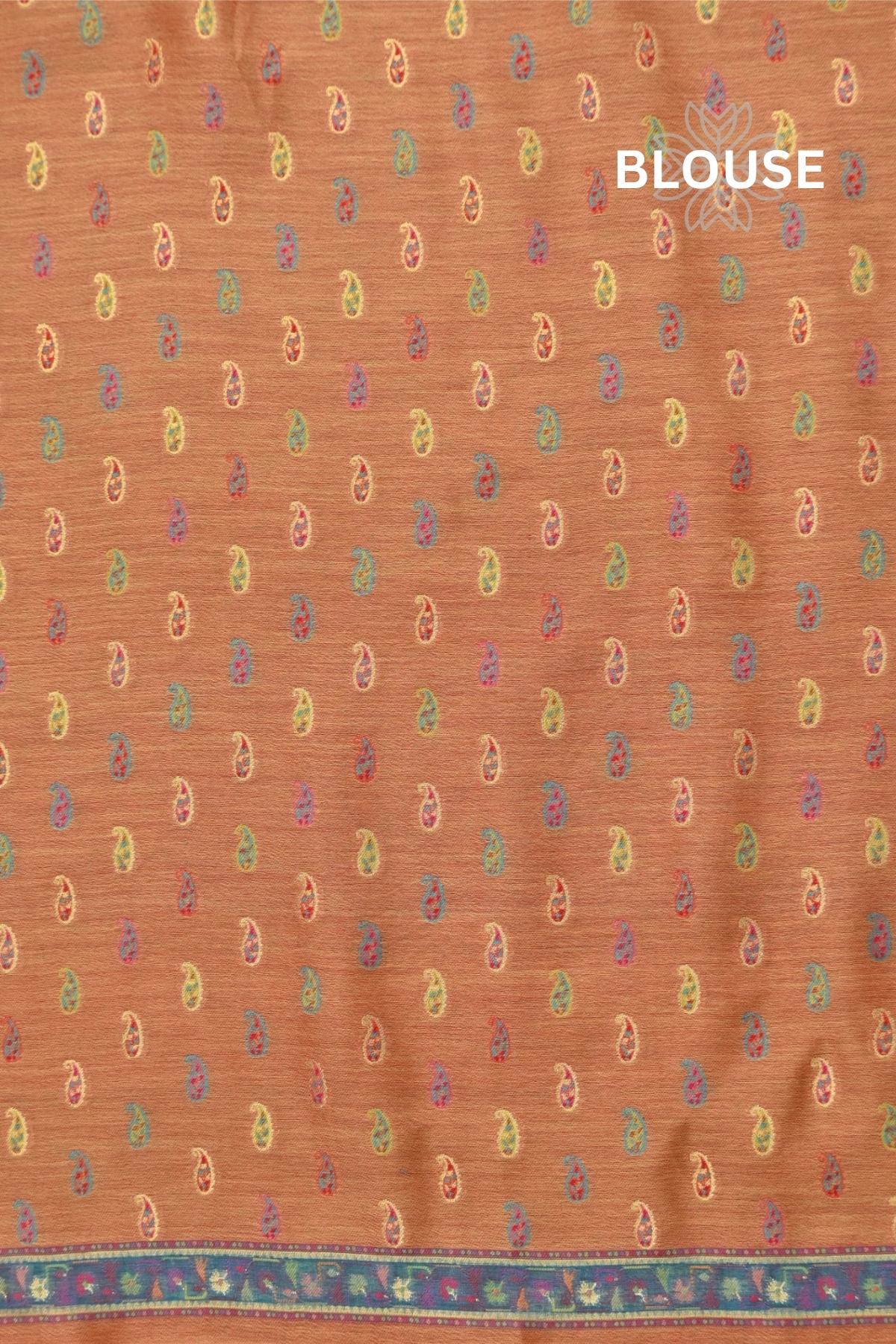 Red Kani Silk SareeImperial Weaves