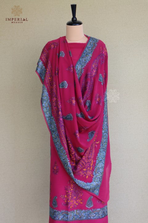 Kashmiri Hand Work Suit
