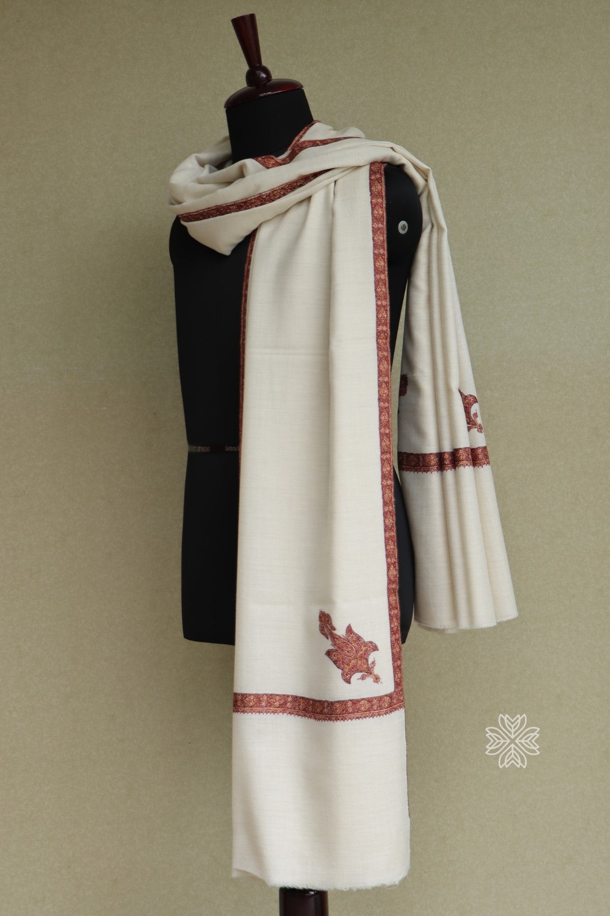 Sozni Pure Pashmina Shawl for Men