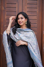 Off White Kani Silk Dupatta