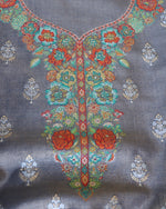 Blue Kani Tissue Silk Suit